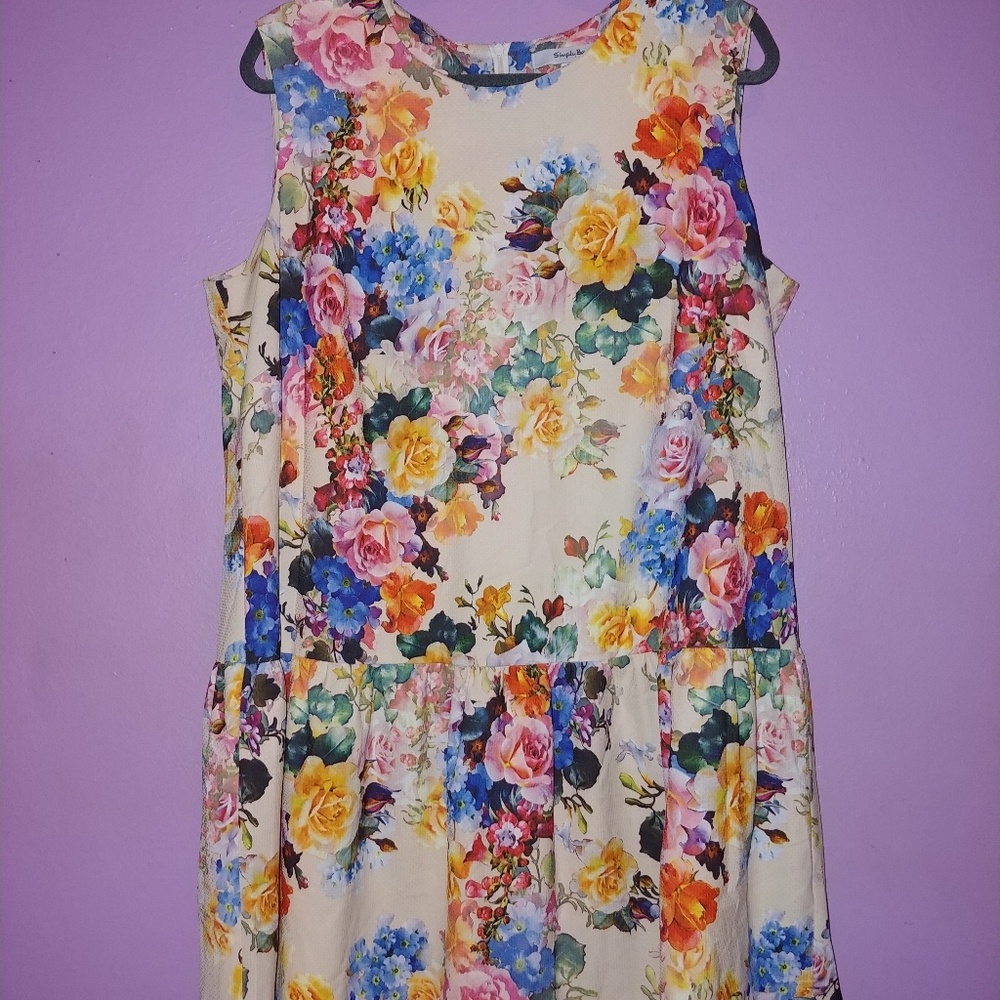 Simply Be Floral Dress
